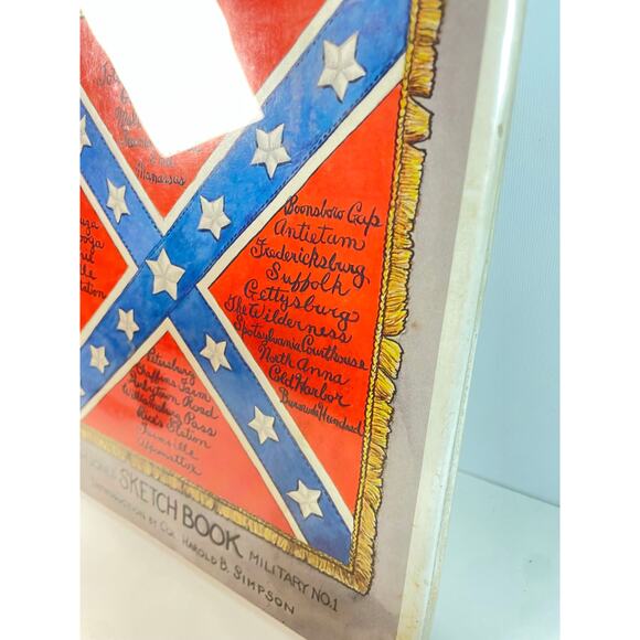 Hood's Texas Brigade: Tom Jones' Sketch Book 1st Edition 1988 Fine/VG Civil War - Picture 3 of 11